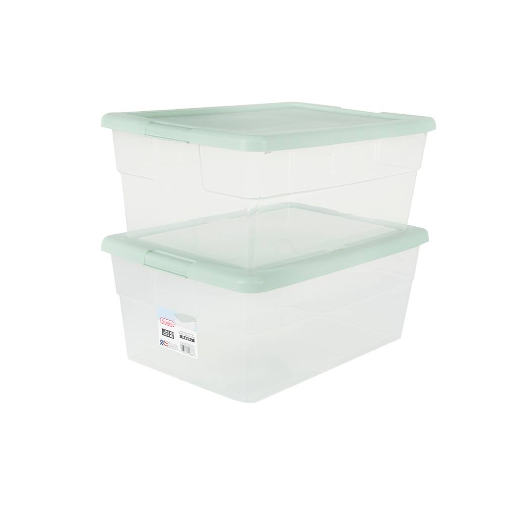 Bacs de rangement 15 L Pqt/2 STERILITE