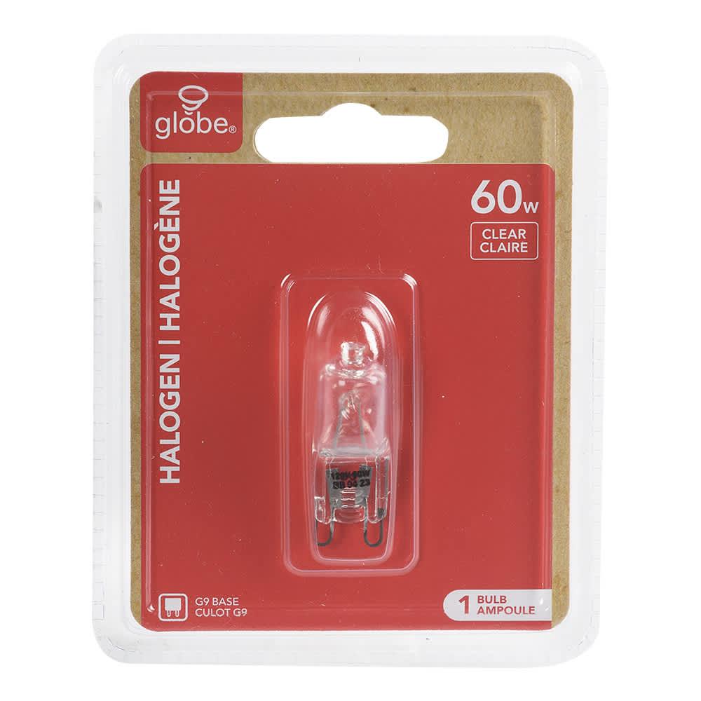 Ampoule halogène G9, 60 W