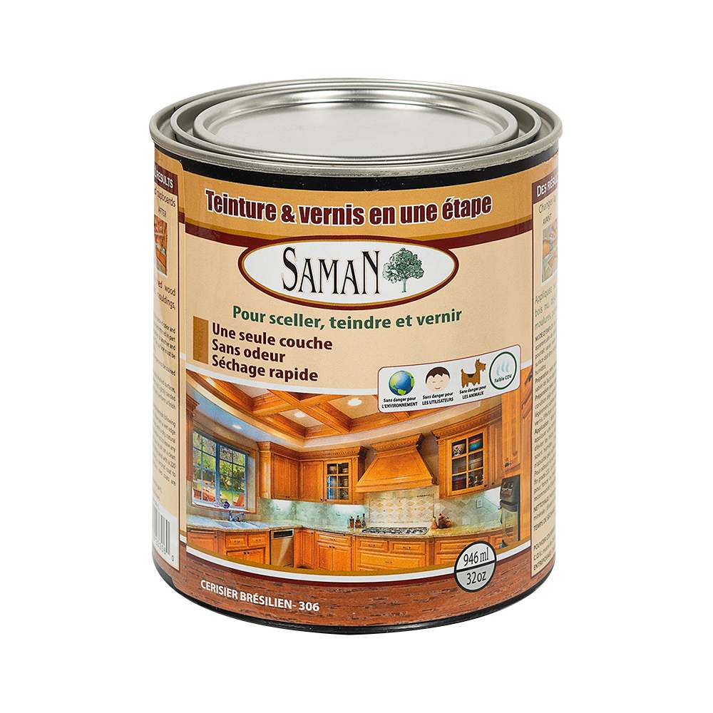 Teinture & vernis cerisier brésilien 946 ml