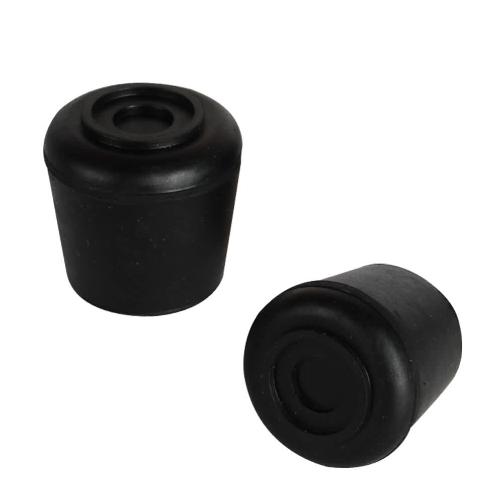 Embouts de caoutchouc 1 1/4 po Pqt/2