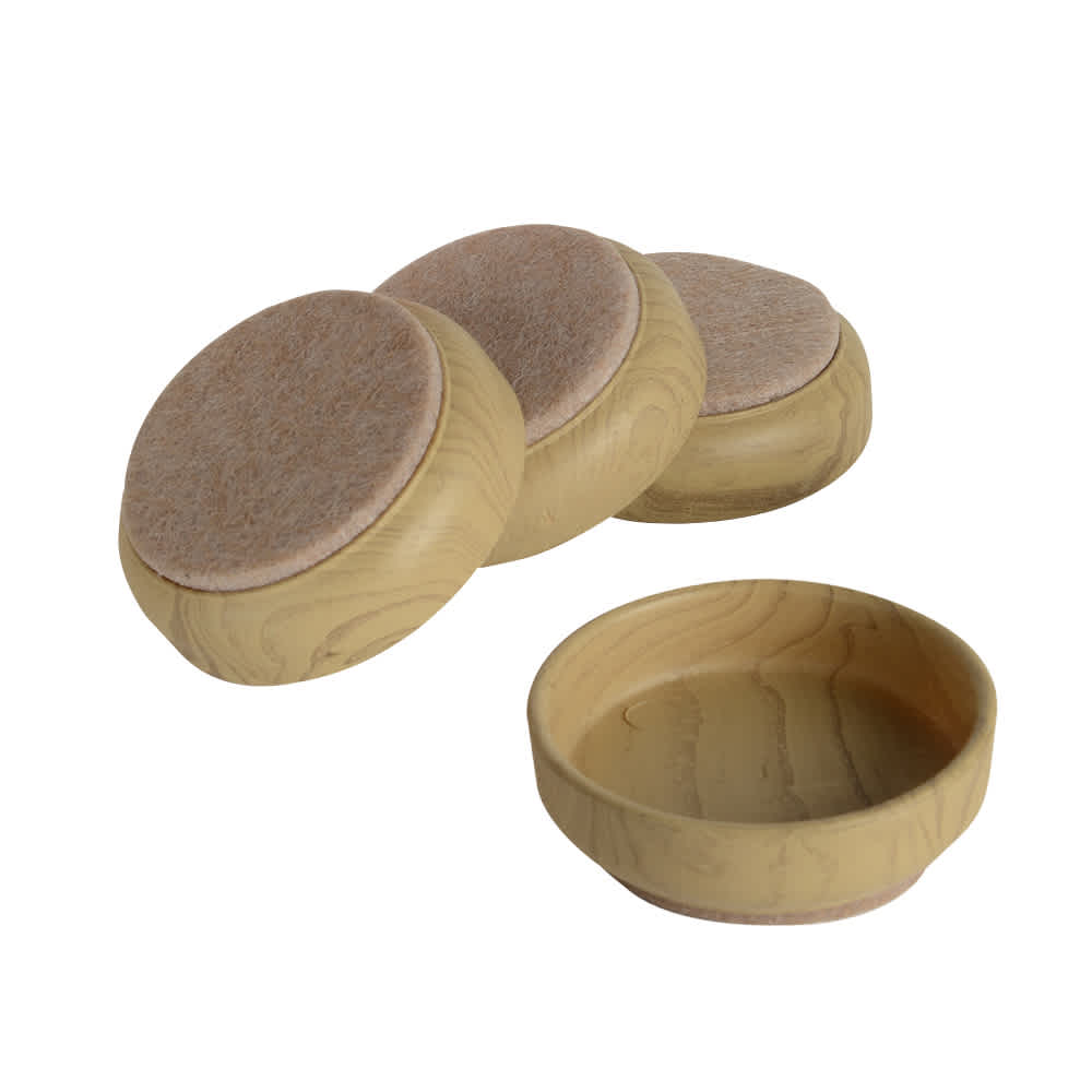 Coupelles de feutre pour parquets 2 3/8 po FeltGard Pqt/4