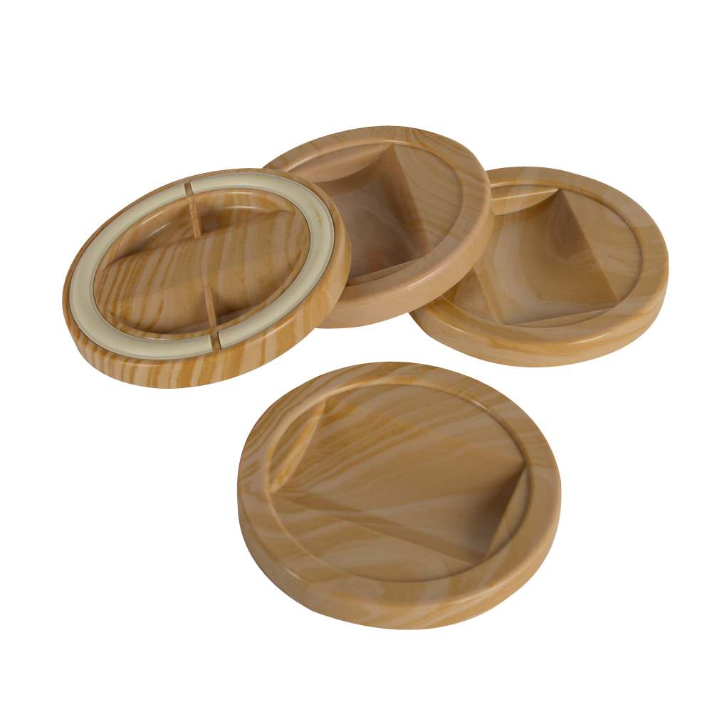 Coupelles antidérapantes 2 1/4 po Slider 'n Gripper Pqt/4