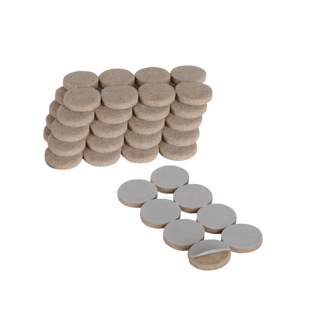 Patins de feutre 1 po FeltGard Pqt/48