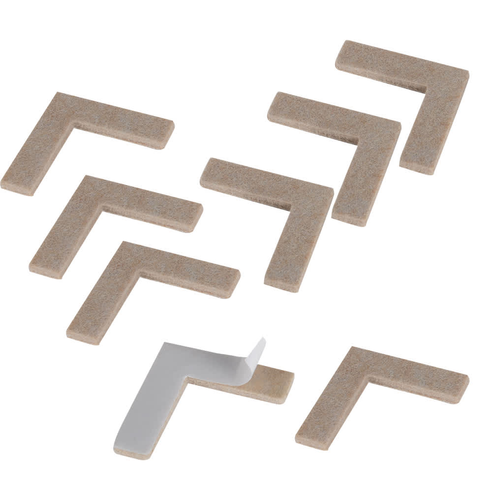 Feutres en coin 1 1/2 po FeltGard Pqt/8