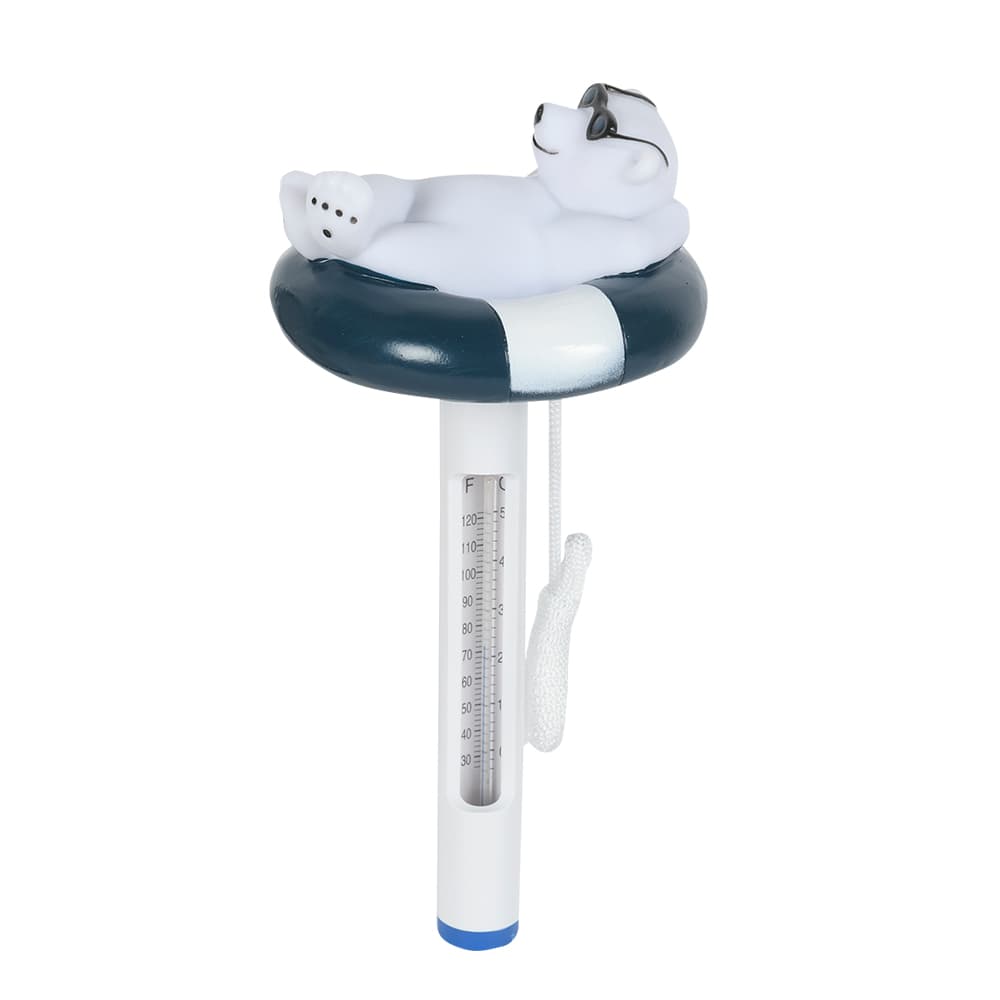 Thermomètre pour la piscine ours polaire