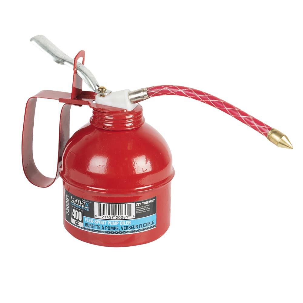 Huilier à pompe avec bec flexible
