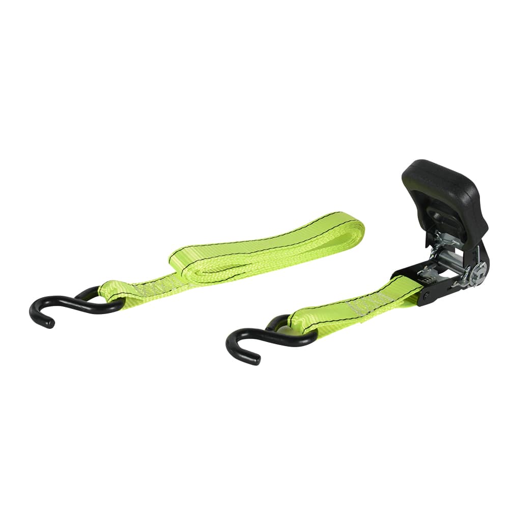 NEKTRA PRO Sturdy Ratchet Straps 1 1/4 in. x 12 ft. Pkg/2