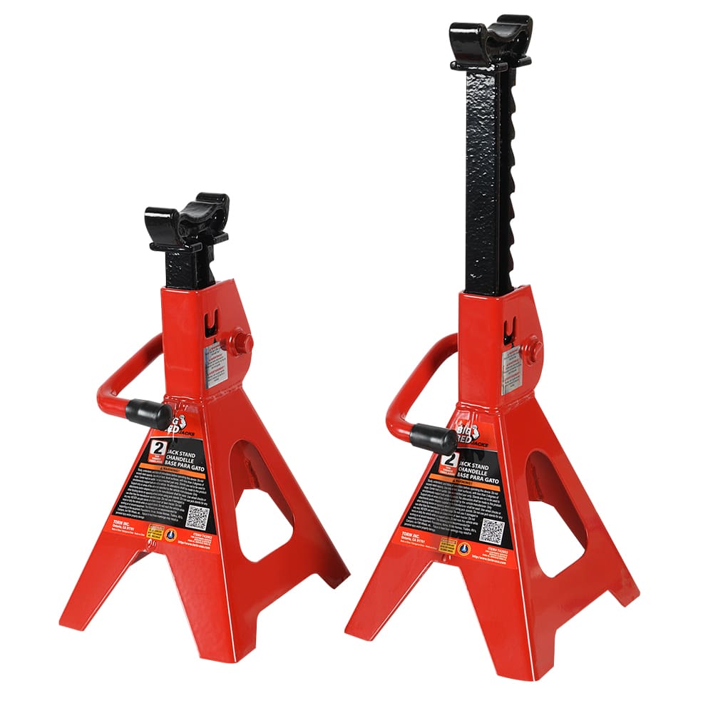 2-Ton Ratcheting Jack Stands Pkg/2