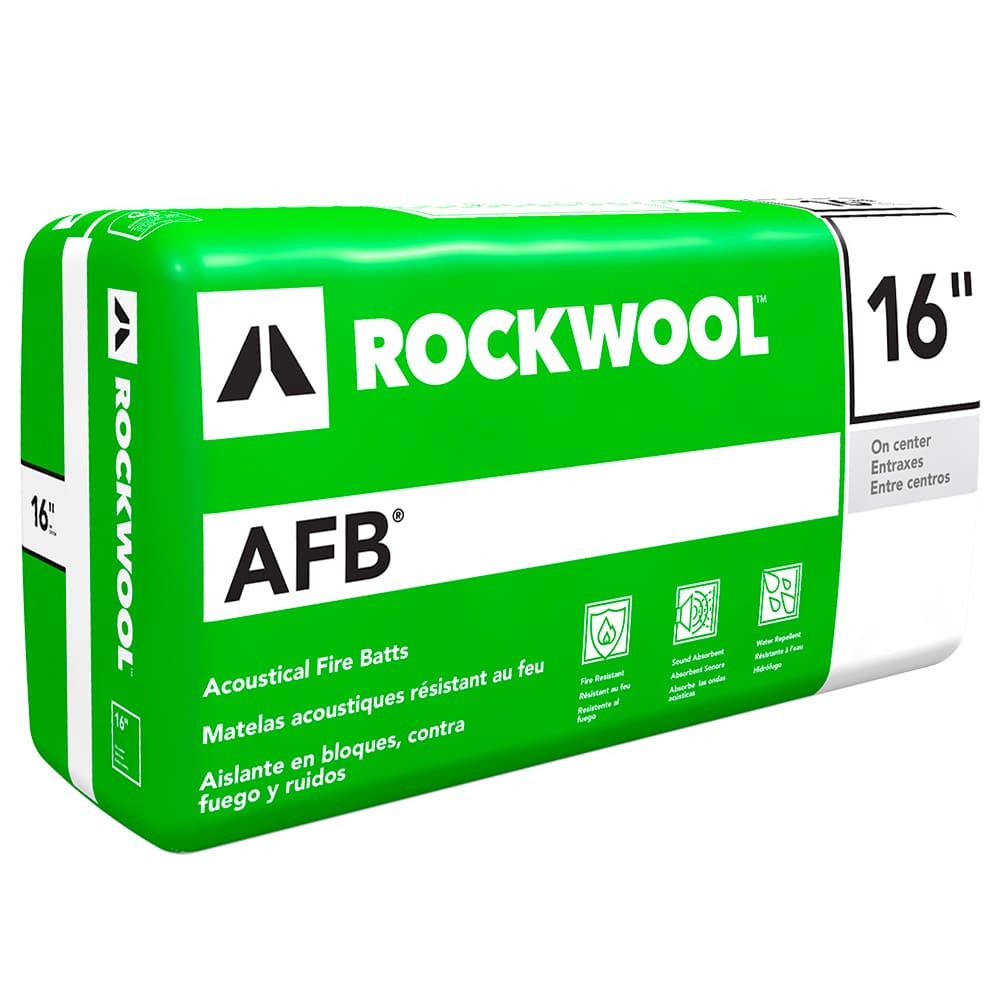 Rockwool AFB Acoustic Insulation 3 in. x 16 in.