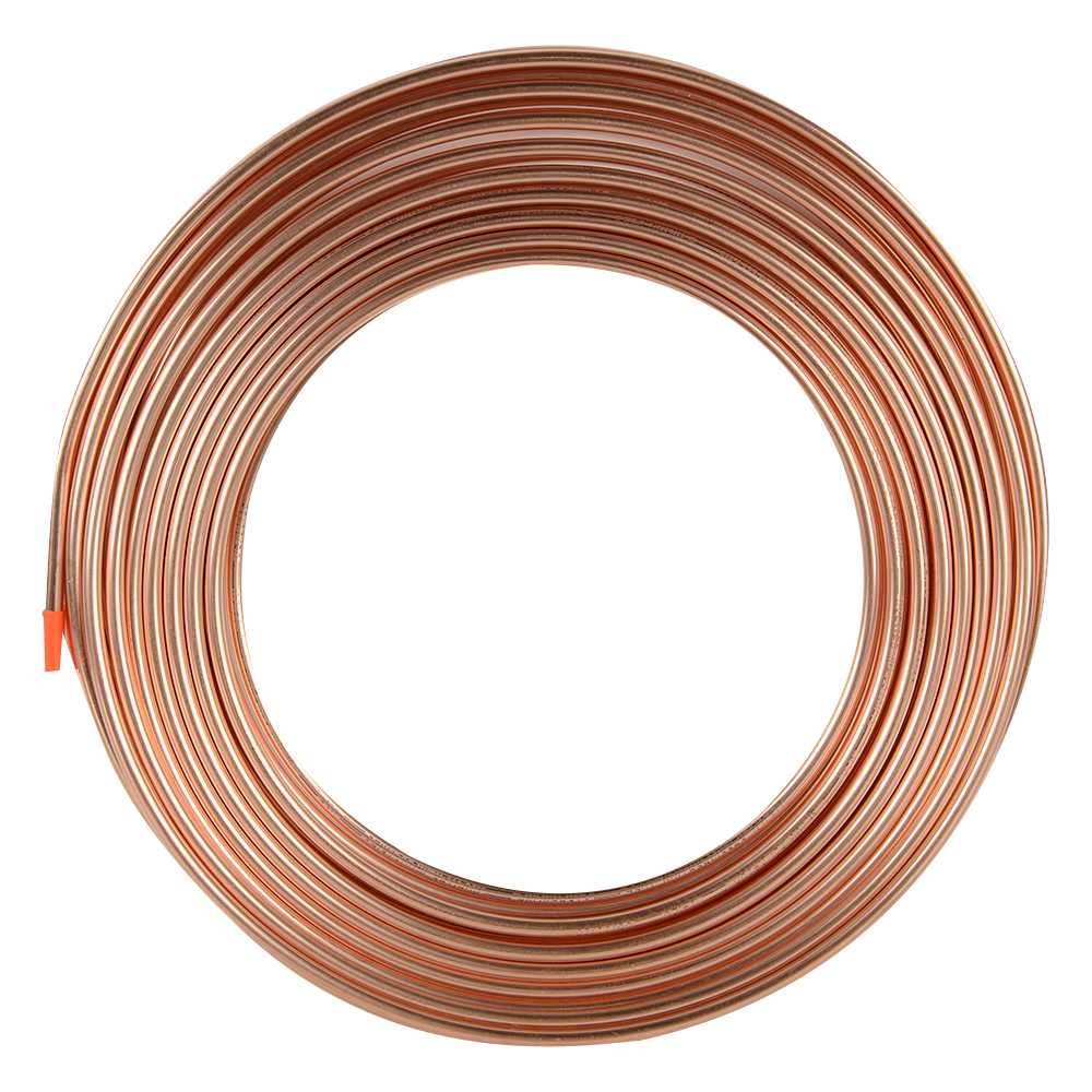 Tuyau de cuivre flexible 1/4 po vrac