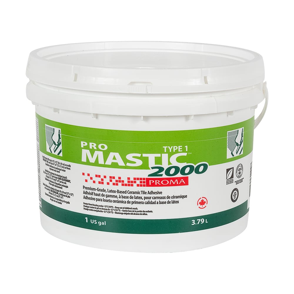 Pro Mastic 2000 Ceramic Adhesive 3.79 L