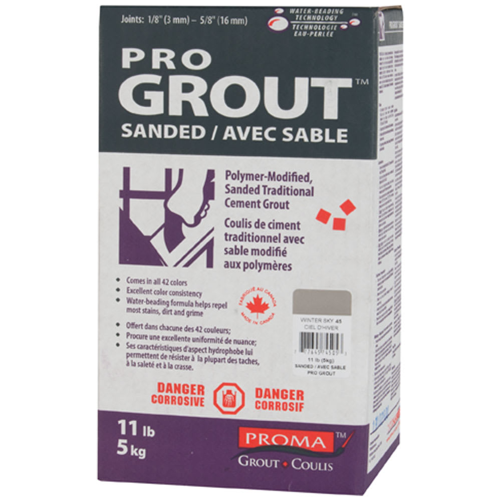 Coulis avec sable ciel d'hiver 5 kg