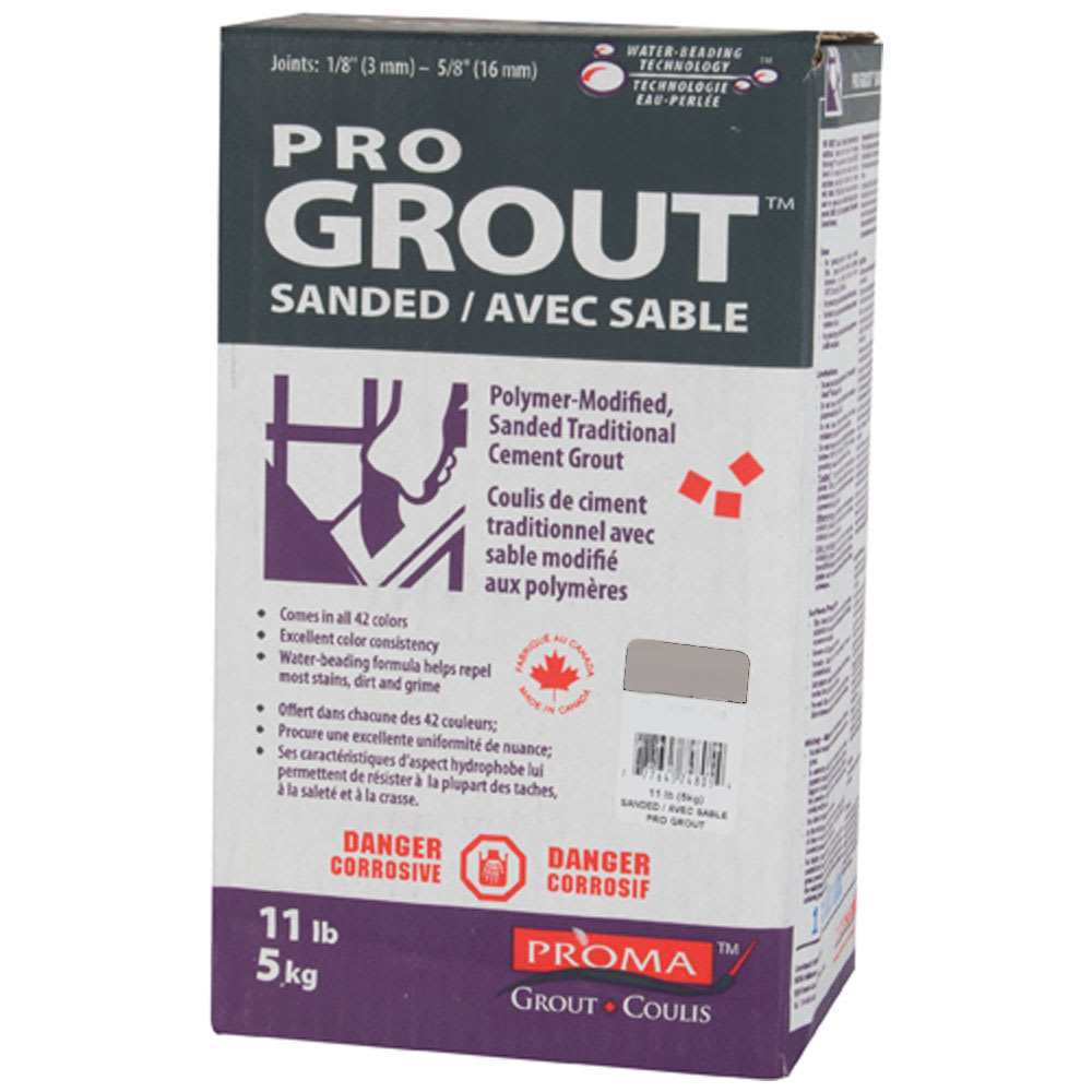 Sanded Grout 5 kg Titanium