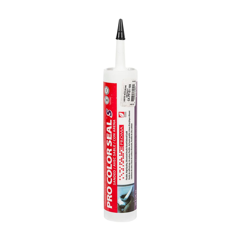 Pro Color Seal Sanded Caulking Compound 310 ml Arctic White