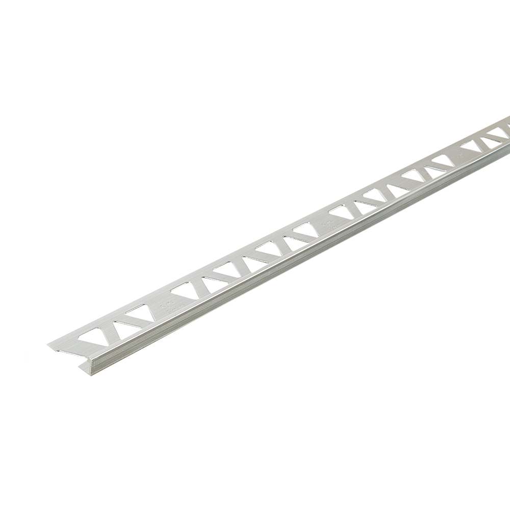 Moulure en L pour céramique 8 mm x 8 pi chrome