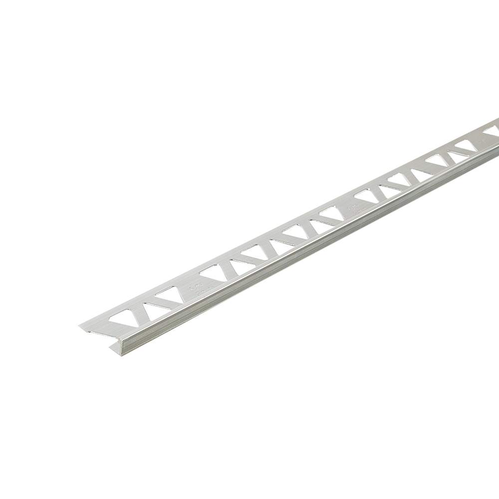 Moulure en L pour céramique 12 mm x 8 pi chrome