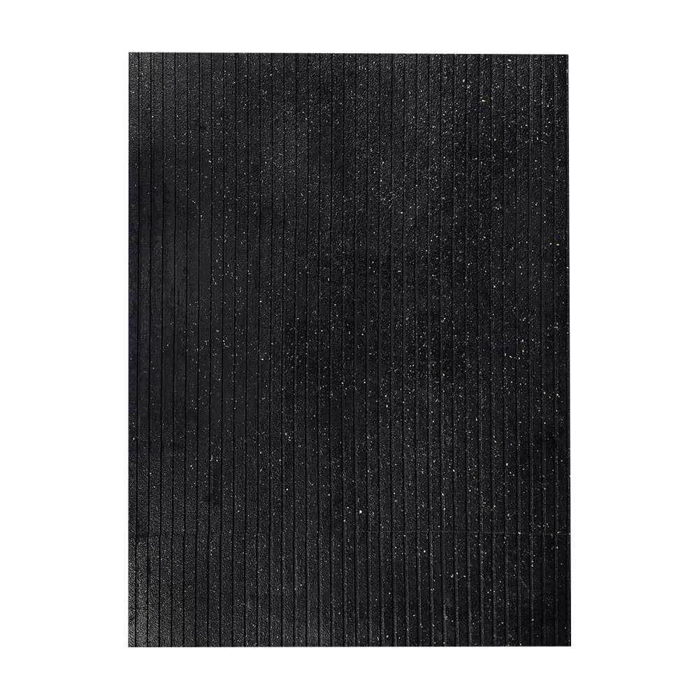 Tapis d'extérieur antidérapant noir 4 pi x 6 pi