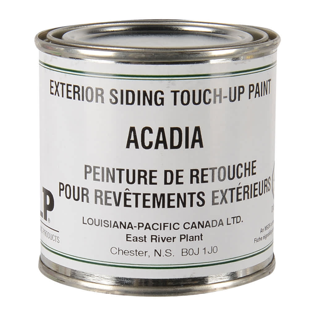 Peinture de retouche pour revêtement extérieur acadia 284 ml