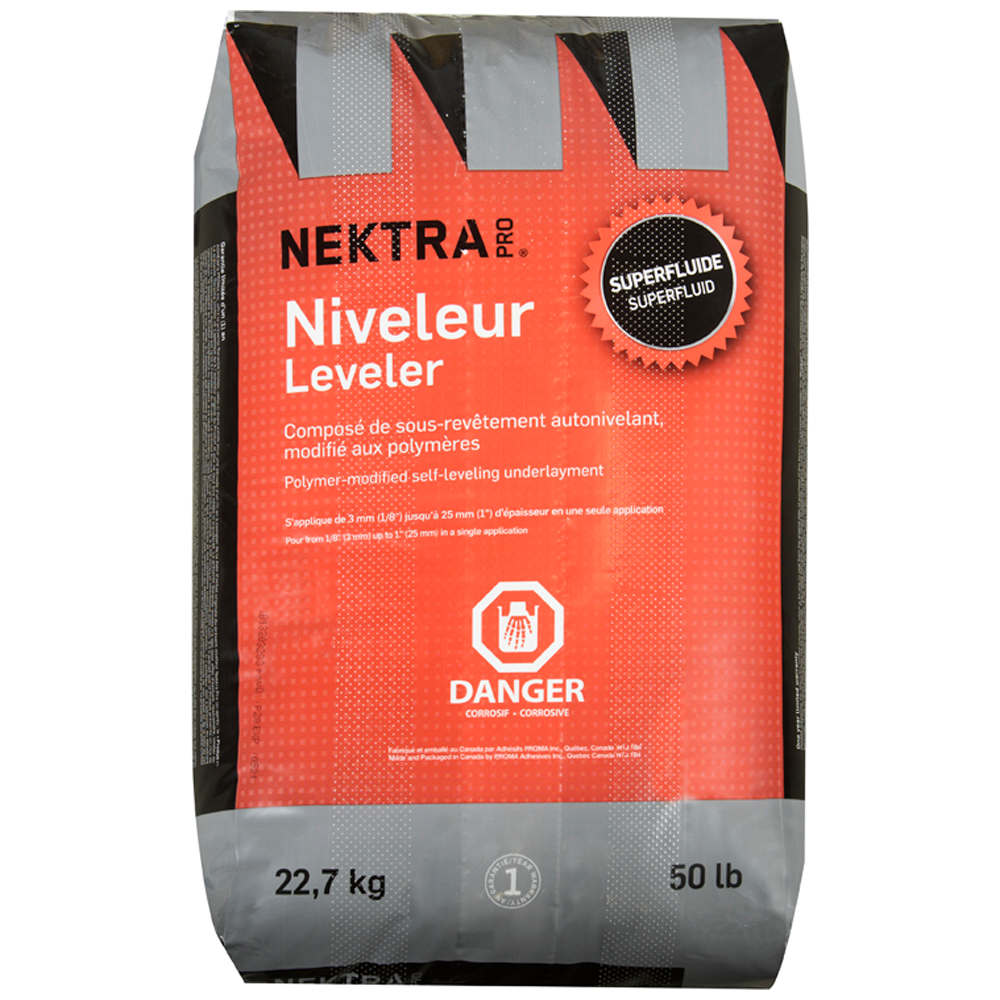 Niveleur à plancher 22,7 kg NEKTRA PRO