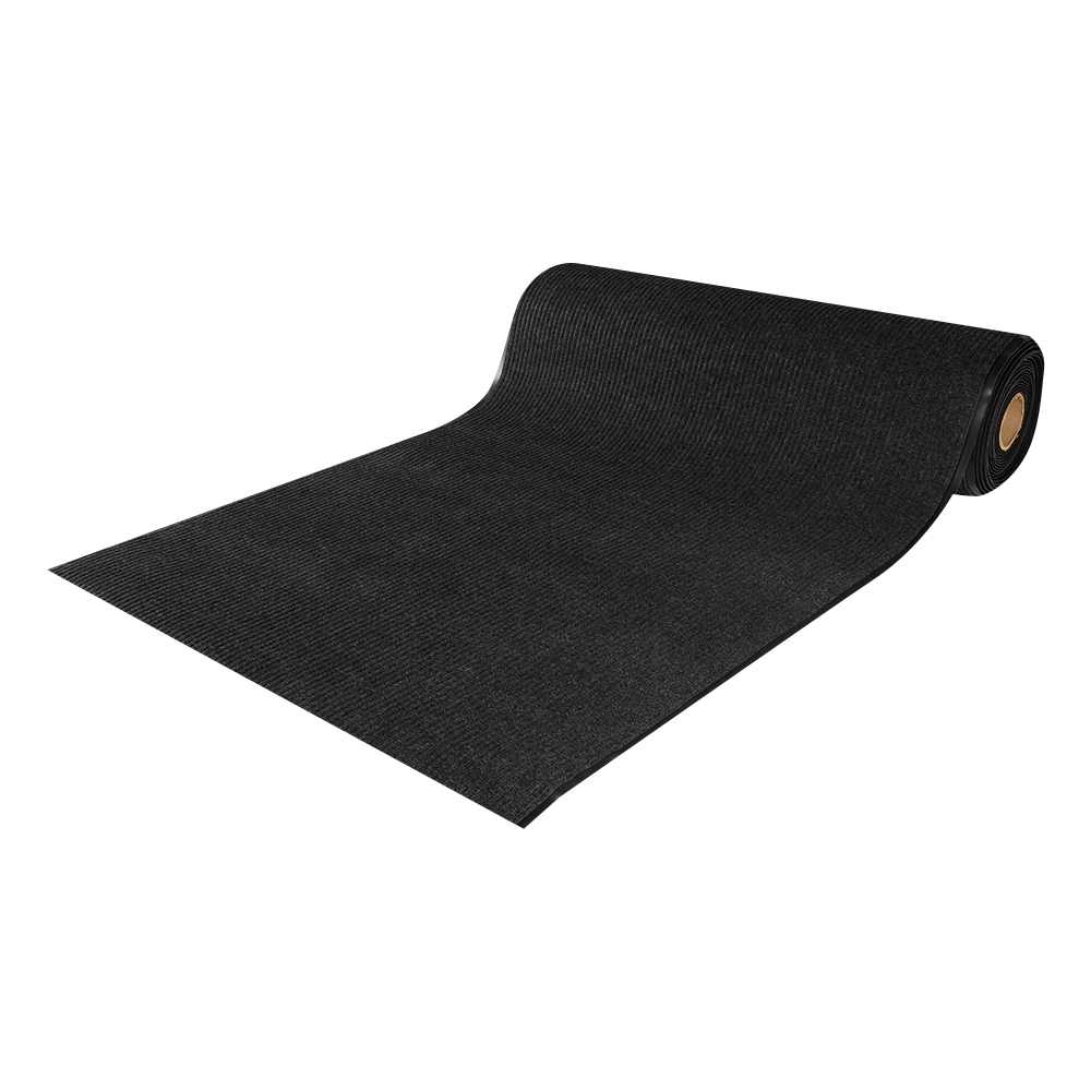 Tapis d'entrée absorbant Athena corbeau 48 po vrac