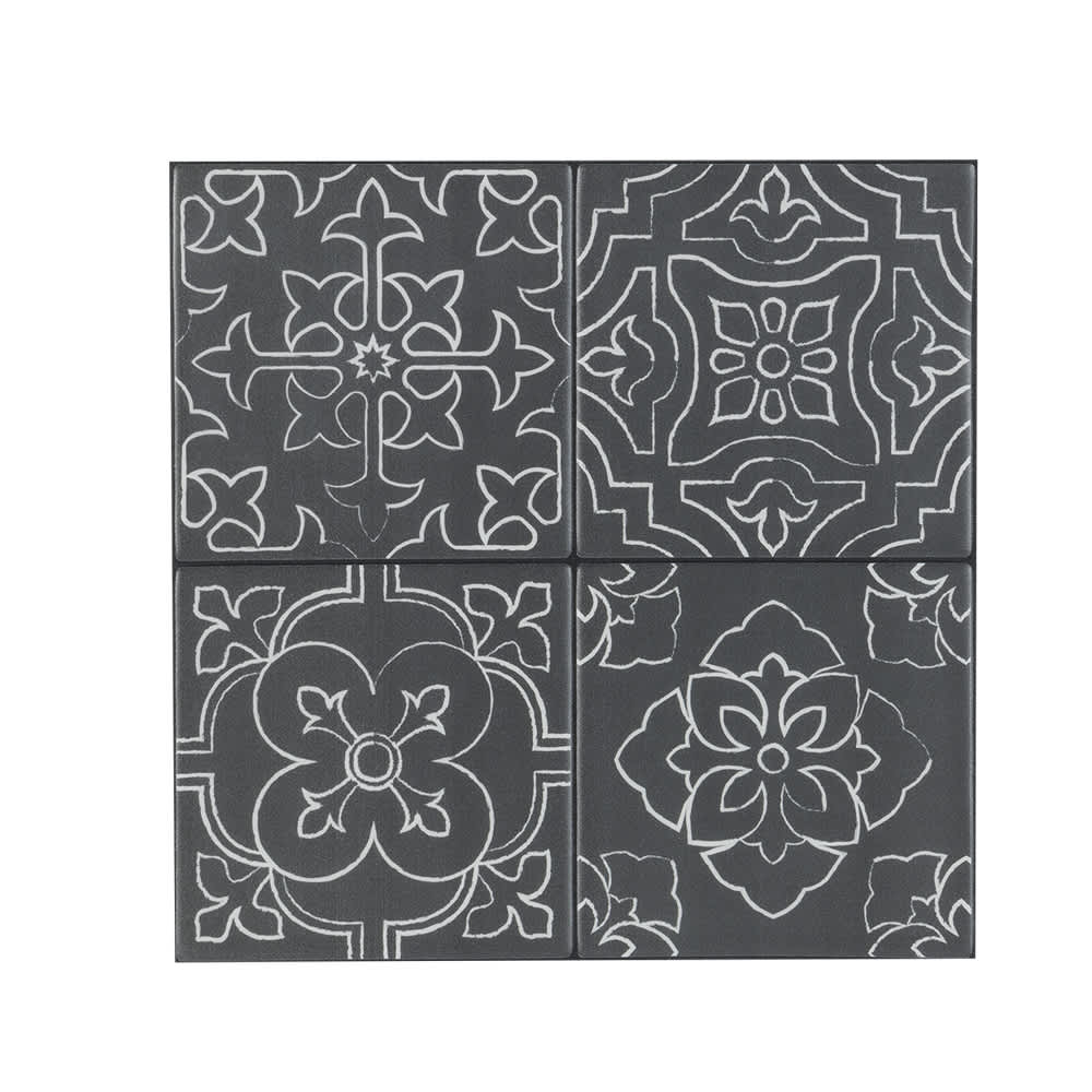 SMART TILES Vintage Vinci Peel&Stick Tiles 9 in. x 9 in. Pkg/4