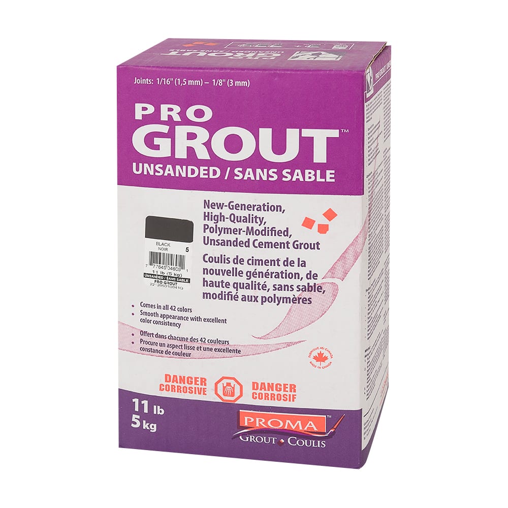 Unsanded Grout 5 kg Black