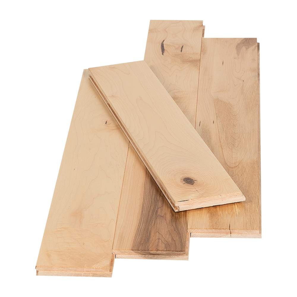 Maple Hardwood Flooring 4 1/4 in. Natural