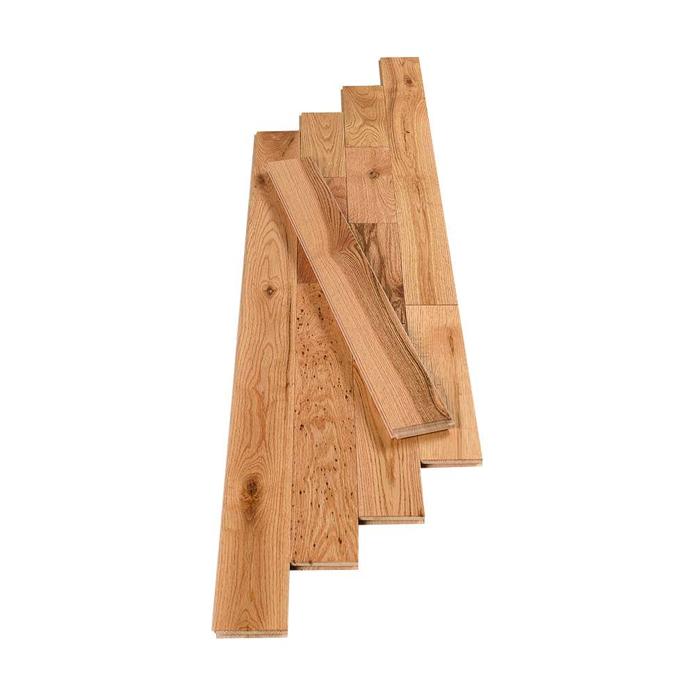 Red Oak Hardwood Flooring 3 1/4 in. Natural
