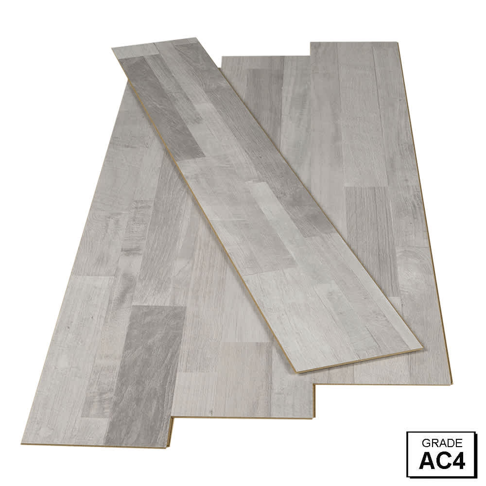 Plancher stratifié 8 mm Grève argentée