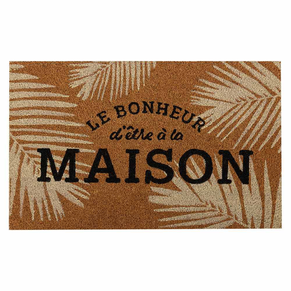 Tapis coco d'extérieur Le bonheur d'être à la maison 30 po x 20 po VERTUO