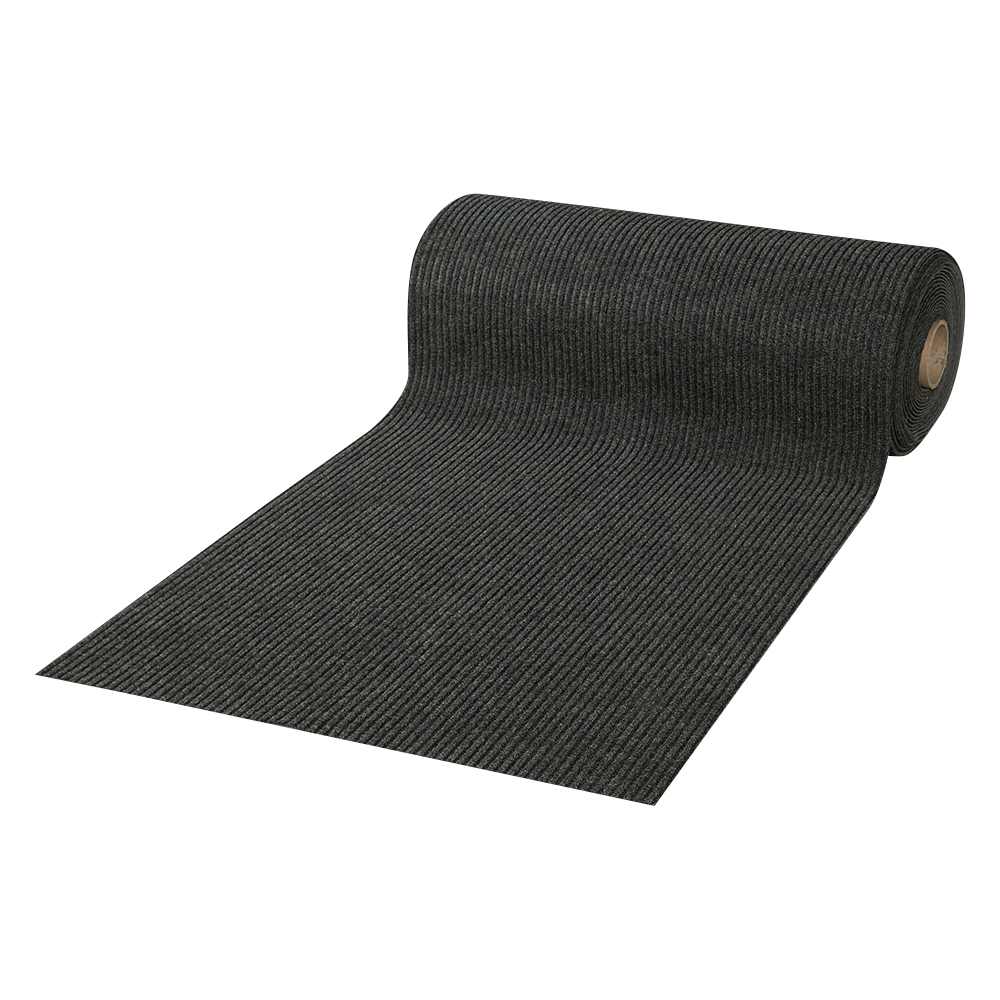 Tapis d'entrée absorbant Sierra corbeau 36 po vrac