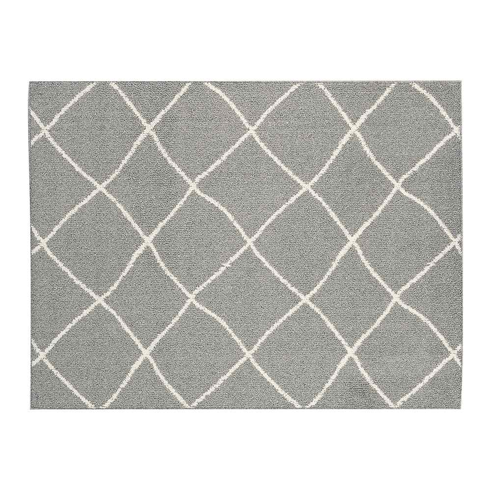 Tapis d'intérieur Ziel carrés sésame 3 pi x 4 pi