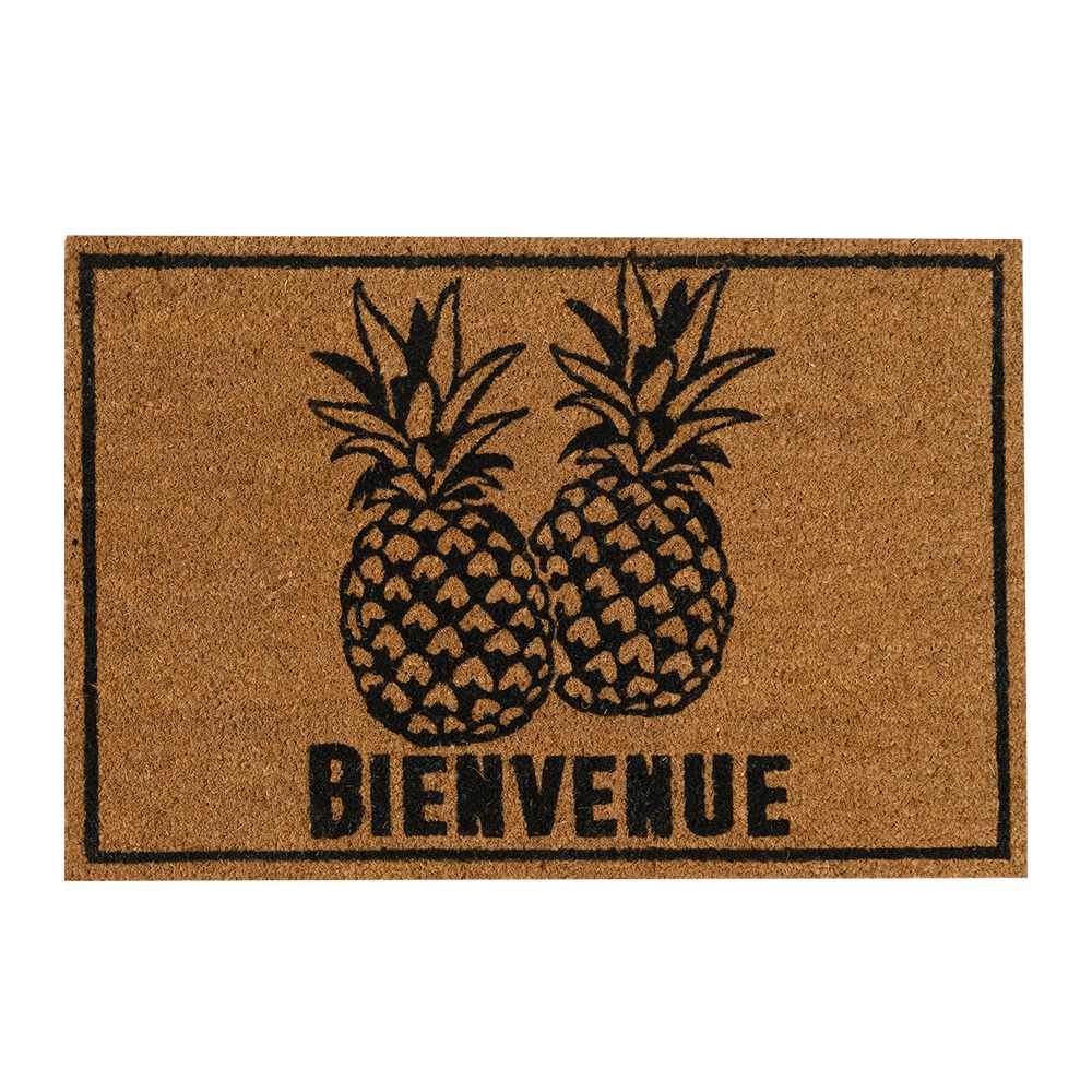 VERTUO Bienvenue Pineapple Coco Exterior Mat 30 po x 20 po