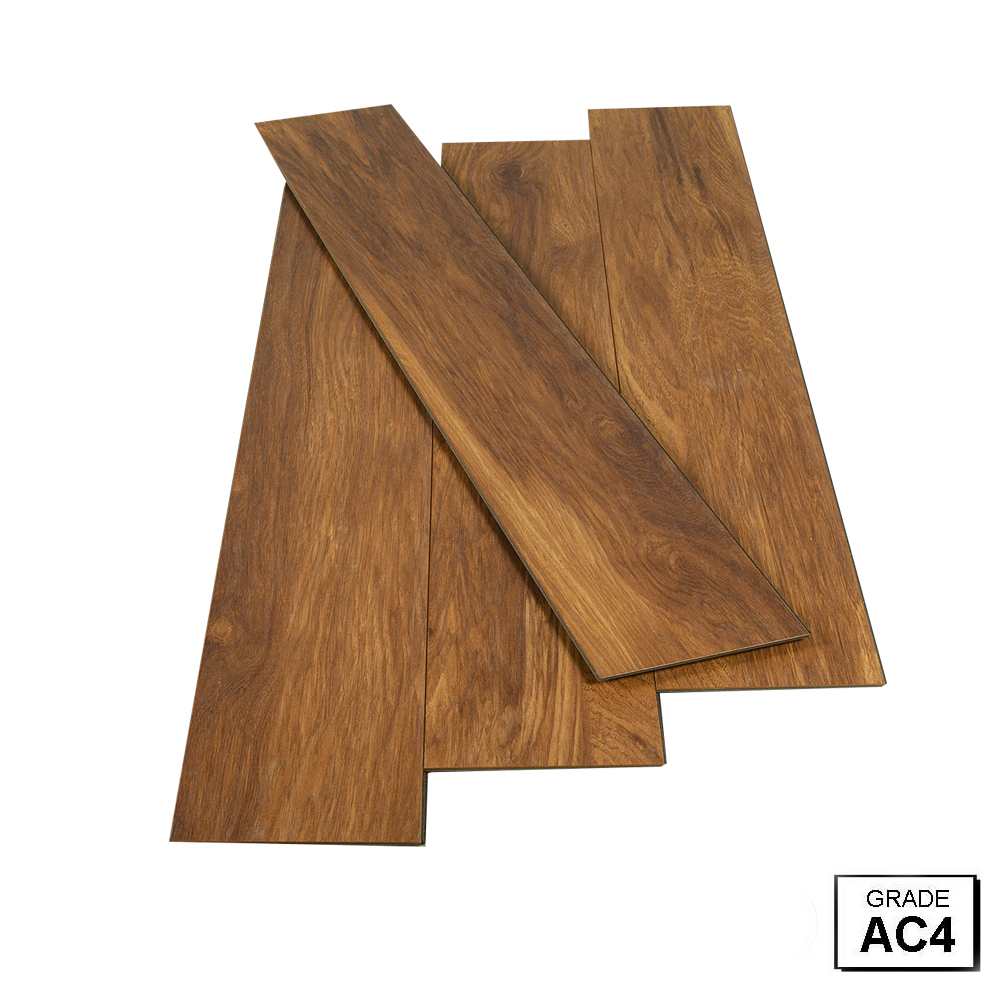 Plancher stratifié 12 mm Hickory