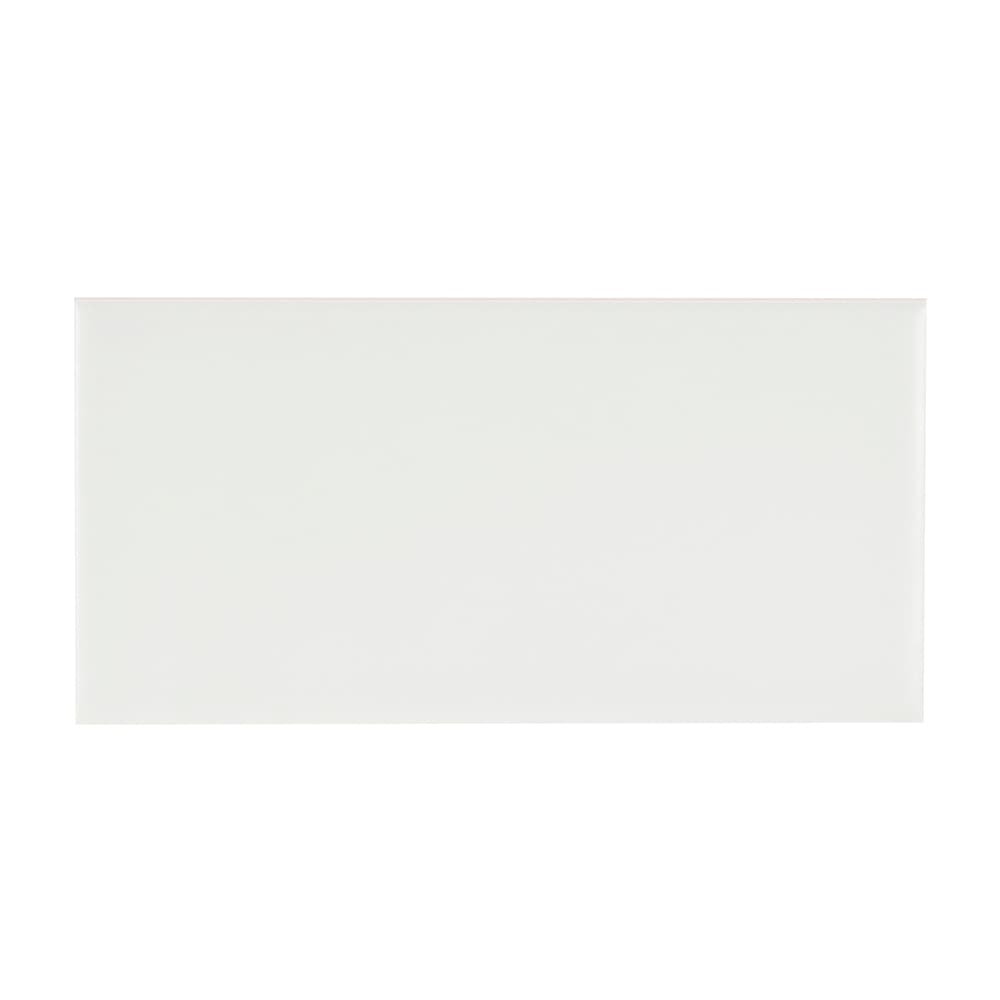 Carreaux de céramique murale Blanc lustré 3 po x 6 po