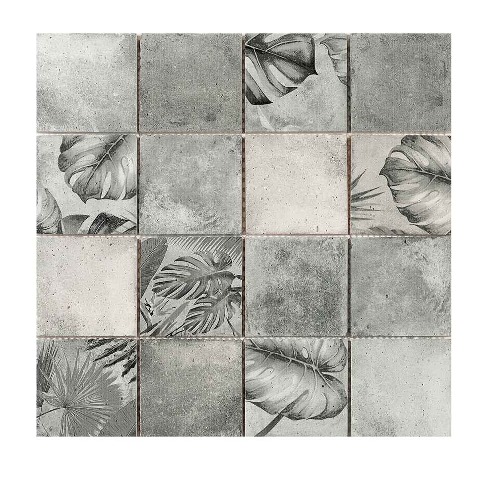 Mosaïque de pierre Palmiers 11 3/4 po x 11 3/4 po VERTUO