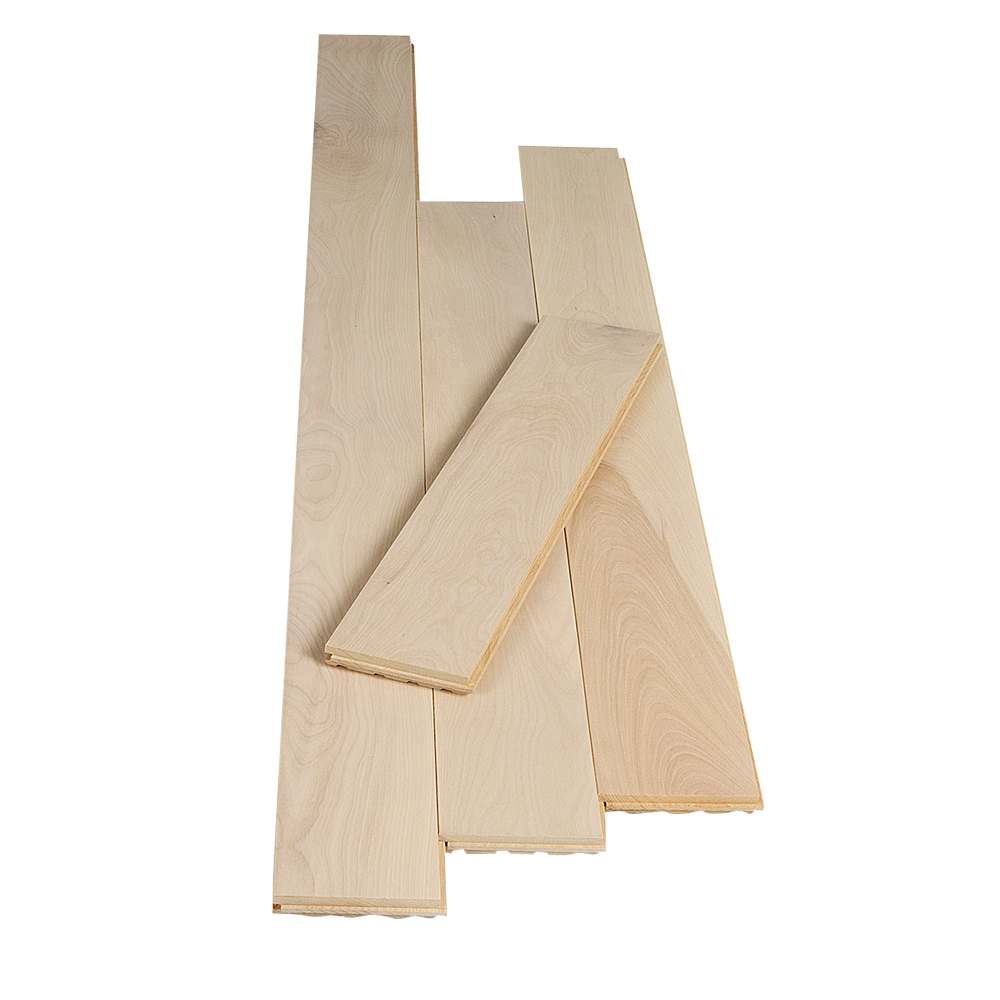 Birch Hardwood Flooring 4 1/4 in Montblanc