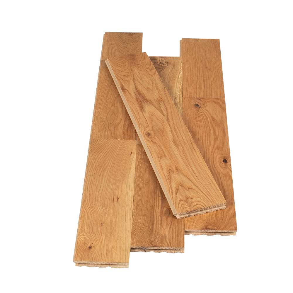 White Oak Hardwood Flooring 4 1/4 in. Natural