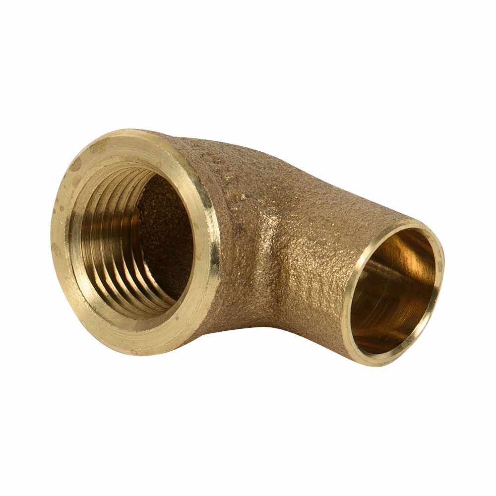 Copper Elbow 1/2 in. Welded x 1/2 in. FPT