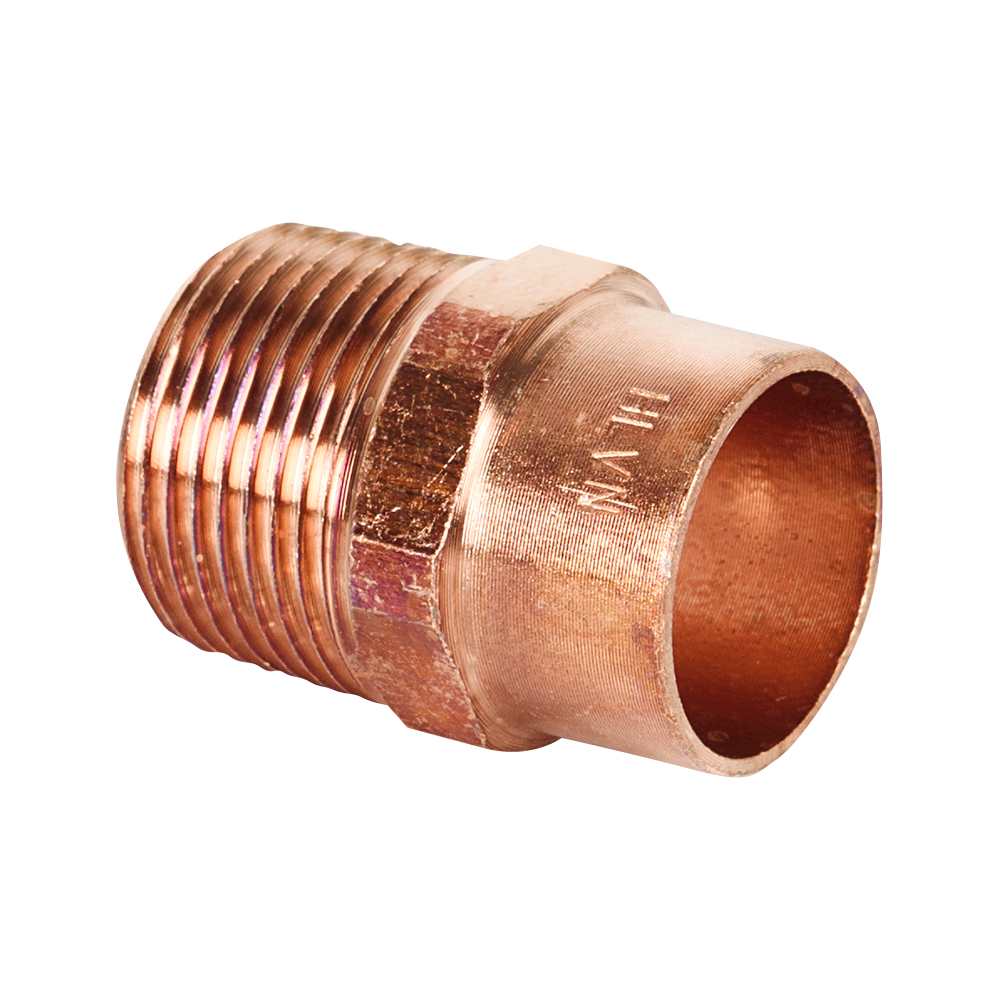 Copper Adapter 3/4 in. SO x 3/4 in. MPT