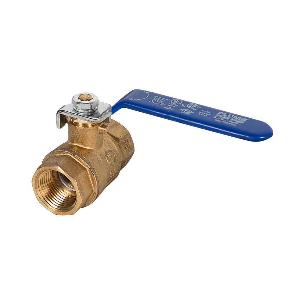 Robinet à bille 3/4 po x 3/4 po FPT