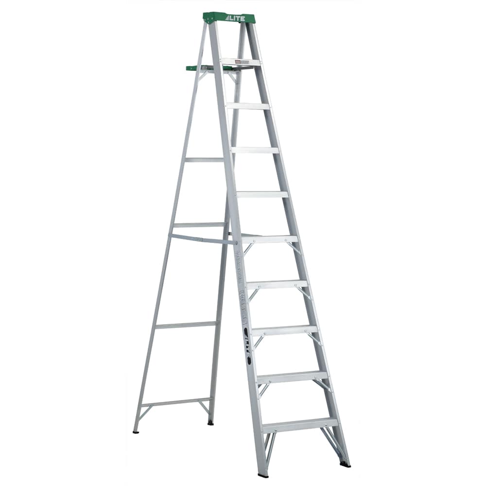 Heavy-Duty Aluminum Stepladder 10 ft. Grade 2