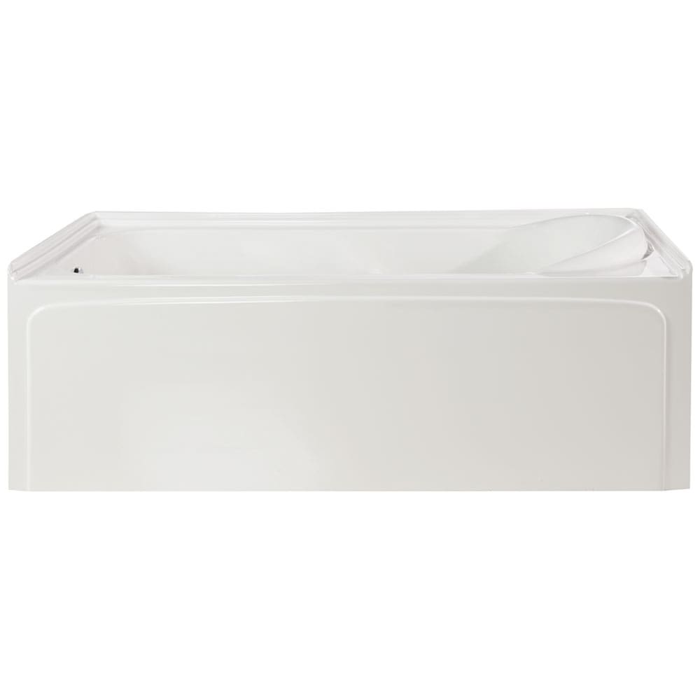 Miranda Alcove Cordo Bathtub Left-hand Drain 60 in. X 30 in.