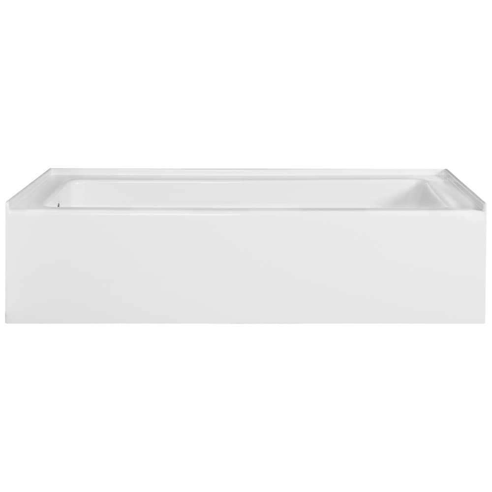 TASSILI Bristol Alcove Bathtub Left-Hand Drain 60 in. x 30 in.