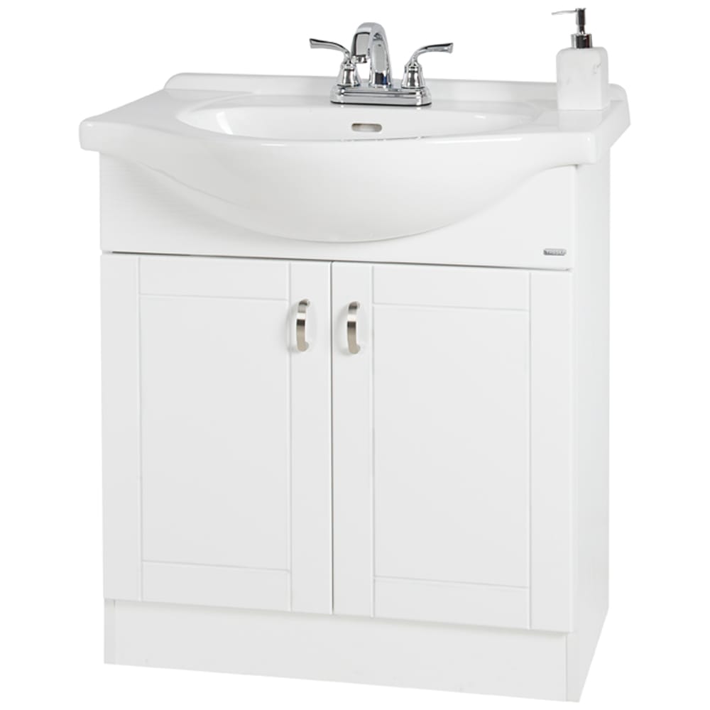 Meuble-lavabo Elsa blanc 30 po TASSILI