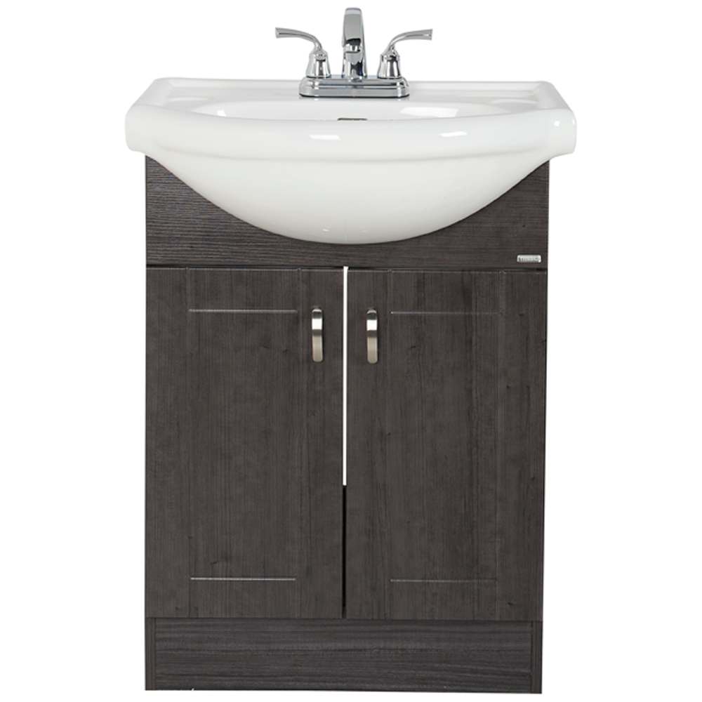 Meuble-lavabo Elsa gris 24 po TASSILI