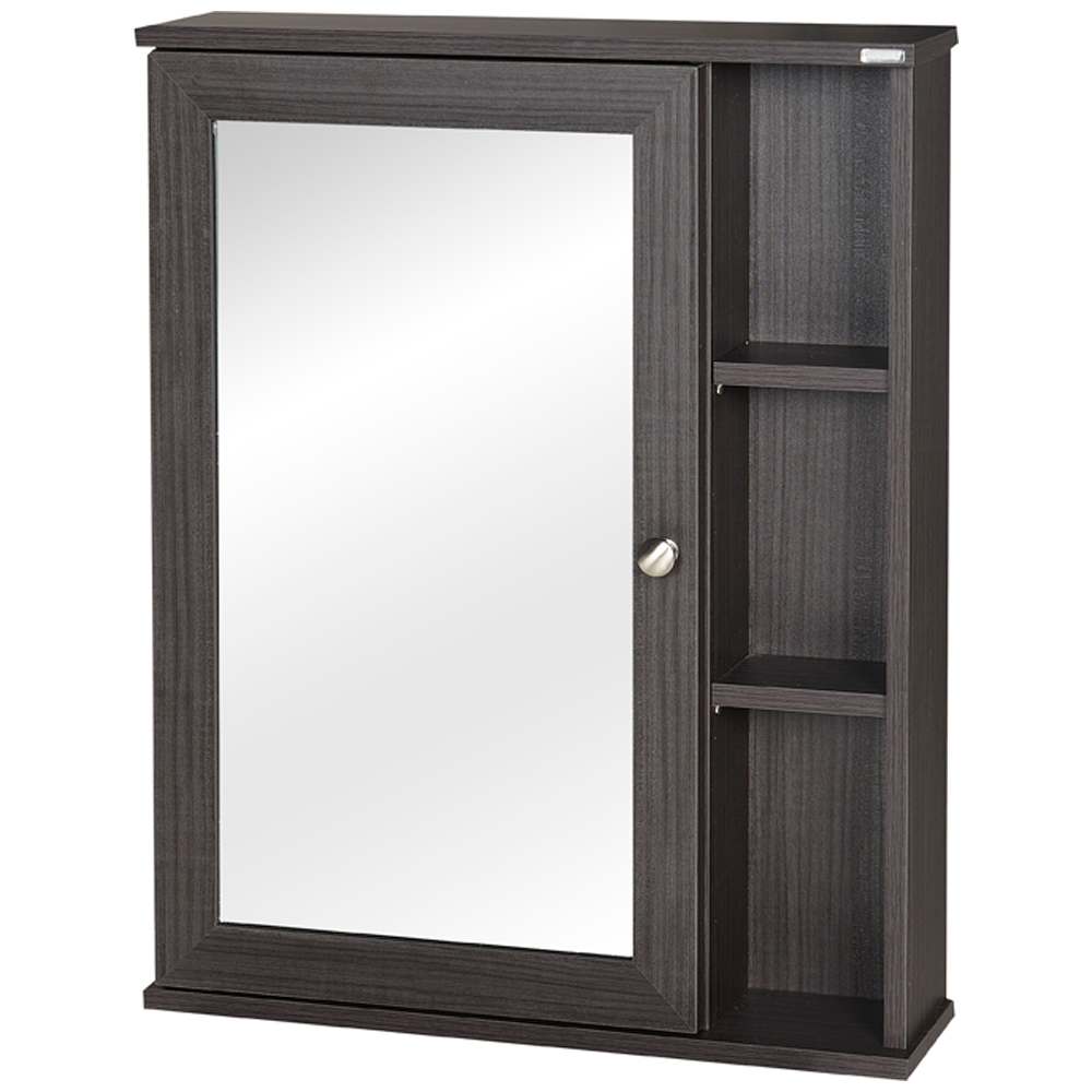TASSILI Elsa Medicine Cabinet Grey with Mirror 23 5/8 in. x 29 1/2 in.