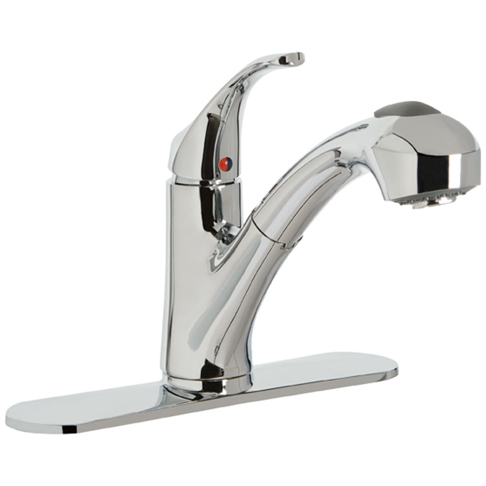 Shelton 1-Handle Pull-Out Kitchen Faucet Chrome