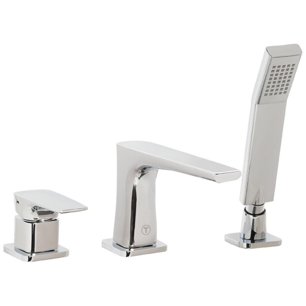 Robinet de baignoire avec douchette 1 poignée Lecco chrome TASSILI