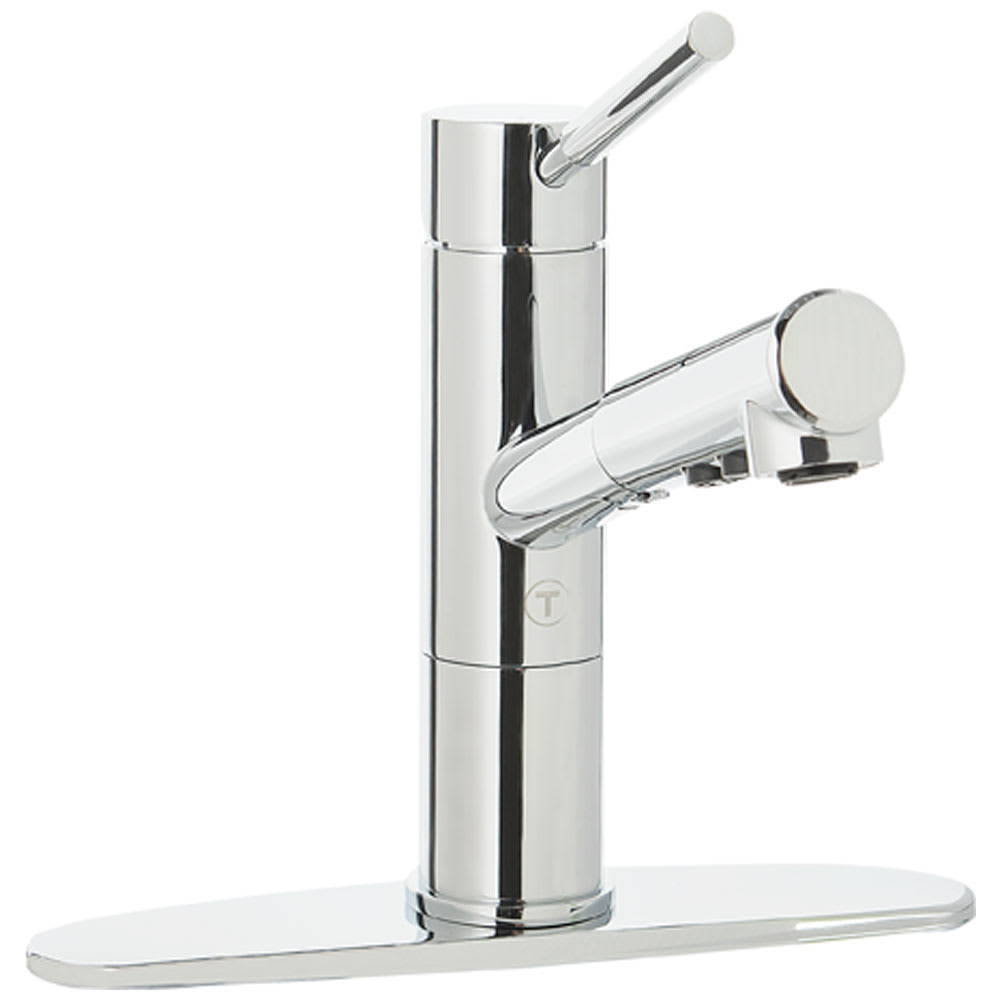 Robinet de cuisine à douchette rétractable 1 poignée Carlos chrome TASSILI SUPRA